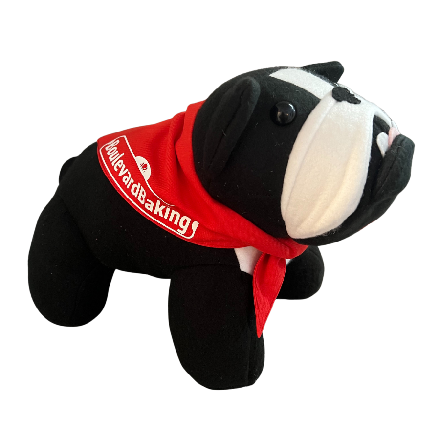 Red bulldog stuffed animal shop