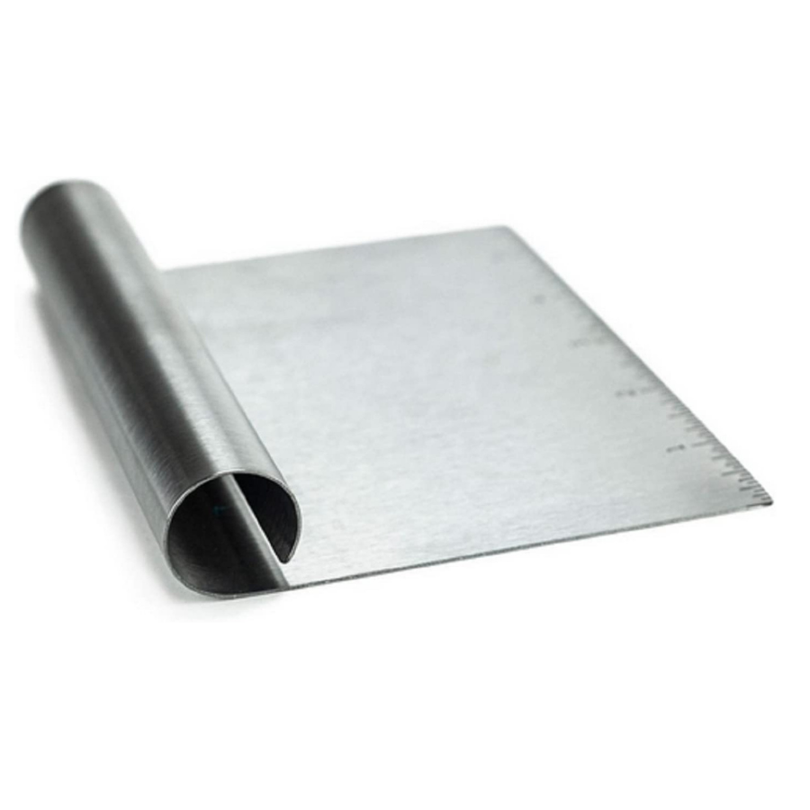 BOULEVARD BAKING | STAINLESS STEEL Dough Scraper Tool with Ruler ...