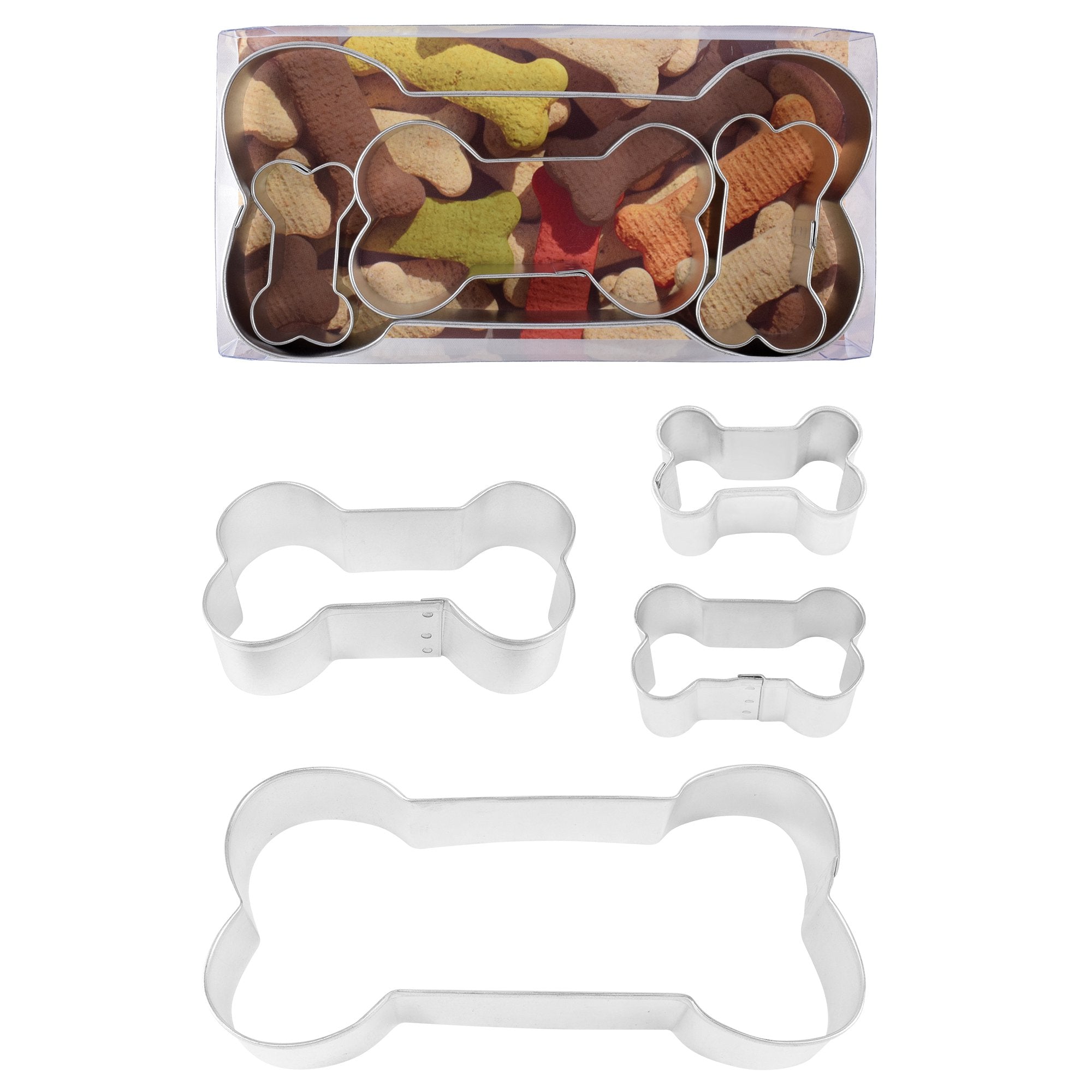 BONE SHAPED Cookie Cutter Set~Perfect for Homemade Dog Treats! Or people treats!