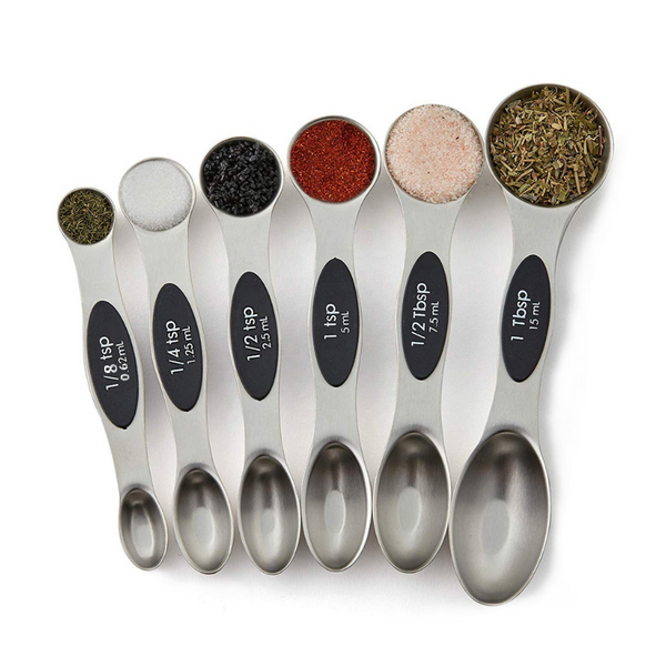 BOULEVARD BAKING  MARVELOUS MAGNETIC 5 Dual-ended Measuring Spoons –  Boulevard Baking