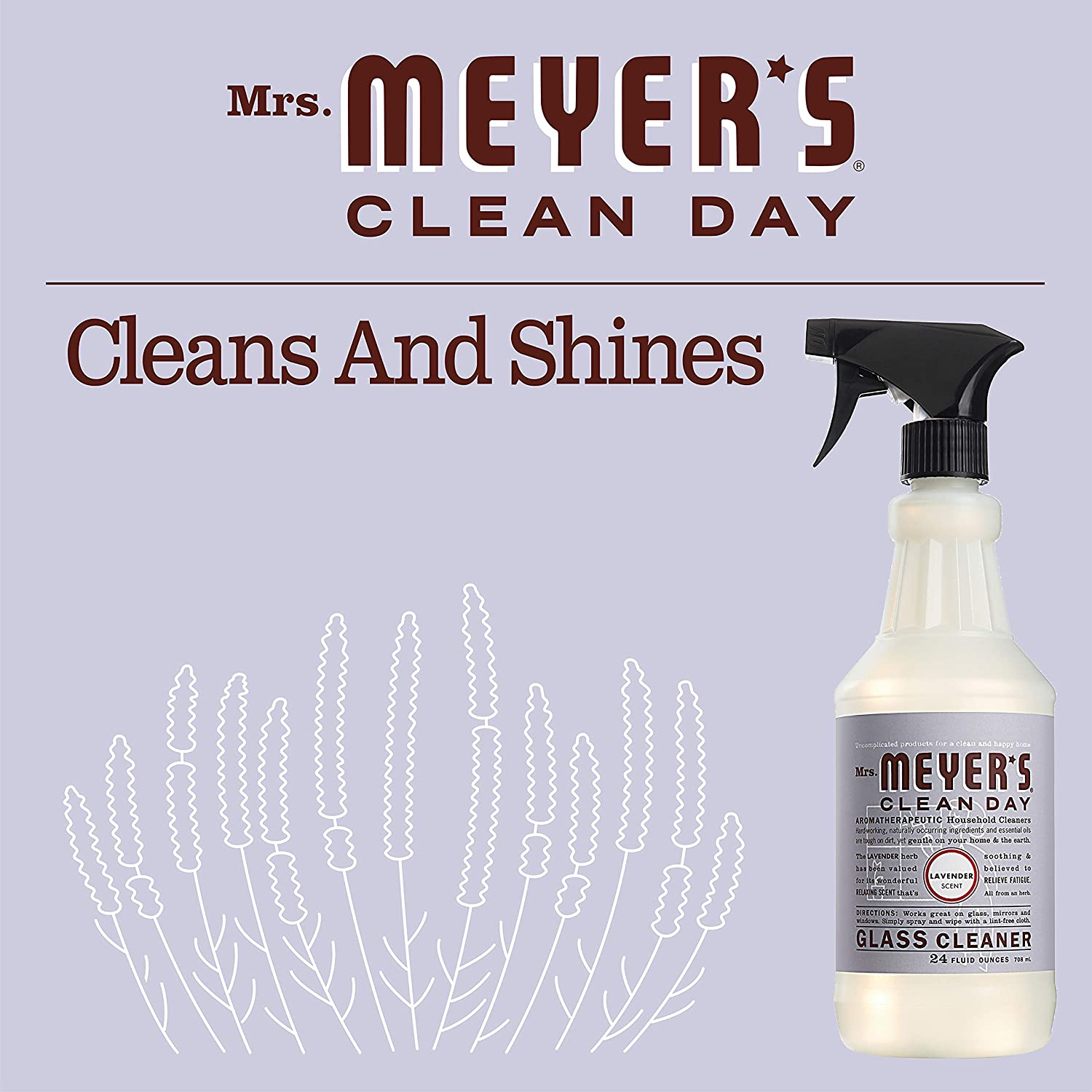 MRS. MEYER'S CLEAN DAY Glass Cleaner in Lavender