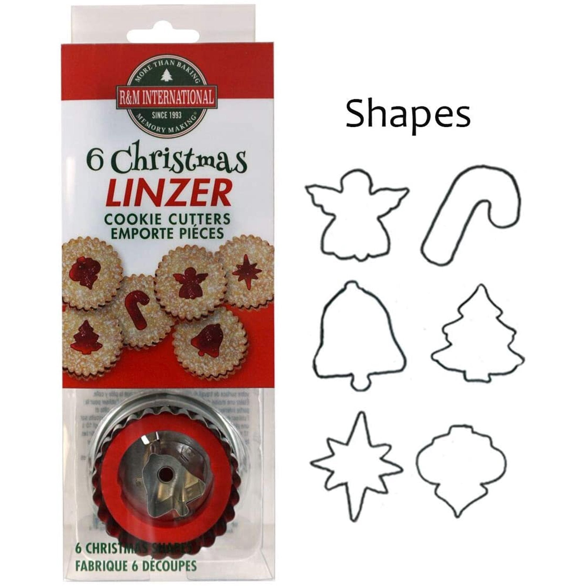 LINZER Cookie Cutter or Tart Set with 6 Shapes!