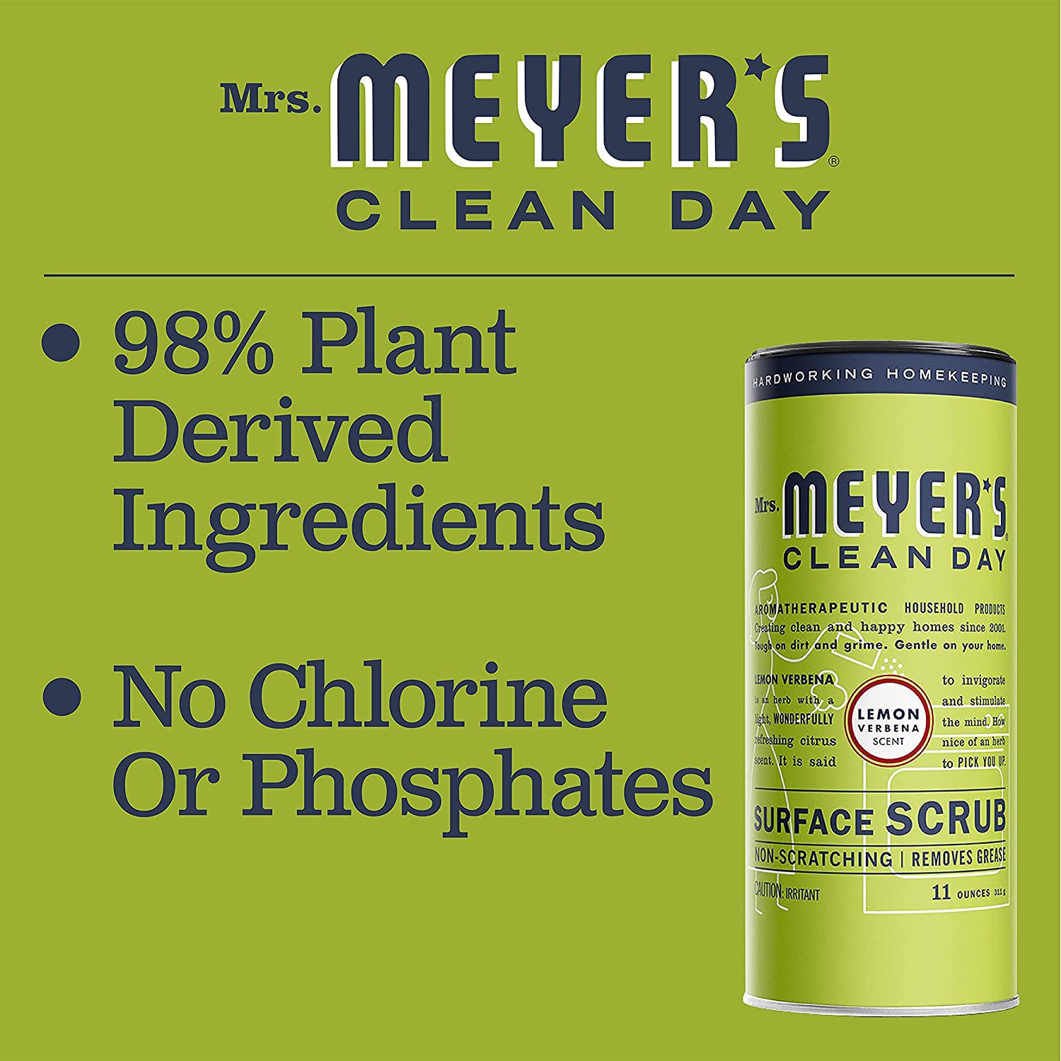 MRS. MEYER'S CLEAN DAY Surface Scrub in Lemon Verbena